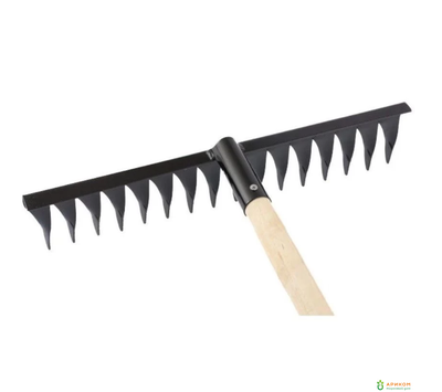 Грабли ДС ГП-12 прямые с черенком