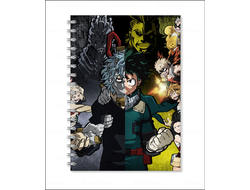 Тетрадь Моя геройская академия №1