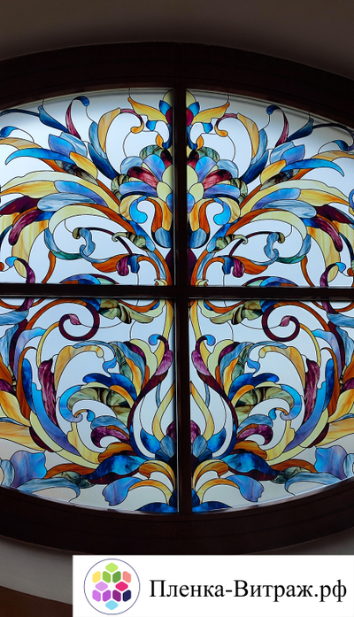 Витражная пленка KL №128