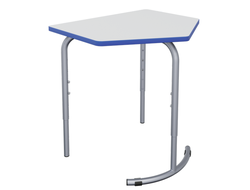 Стол мобильный пятиугольный регулируемый без колес