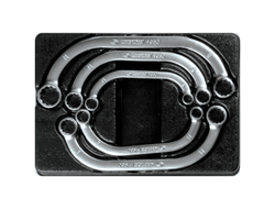 Набор накидных стартерных ключей, ложемент, 5 предметов KING TONY 9-1905MR