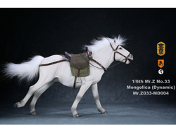Монгольский конь (Лошадь) в динамичной позе - Коллекционная ФИГУРКА 1/6 scale animal model No.33:Mongolica (dynamic posture) (Mr.Z033-MD004) - Mr.Z