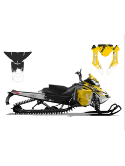 Наклейки на снегоход BRP T3 SKI-DOO 2014 - 2016 #1756