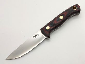 Нож Шершень сталь N690 красно-черная микарта