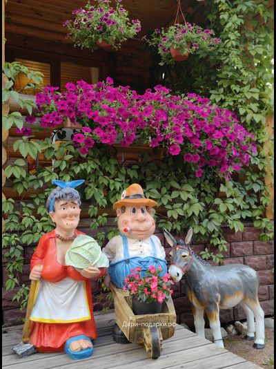 Дачница с капустой 85*50 см   7кг   полистоун Россия 6949/012095*