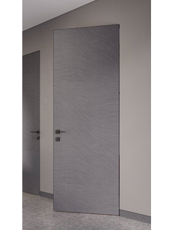 Дверь межкомнатная скрытая IN9 Secret (комплект) AL кромка ШАМПАНЬ 42 мм