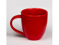 Кружка 400 мл красная