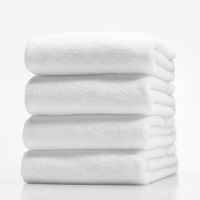 Крестильное полотенце махровое белое размер 100х150 см