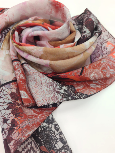 Павловопосадский платок 10079-6