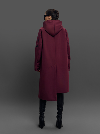 Плащ Train Бургунди