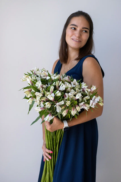 Моно букет цветов № 301