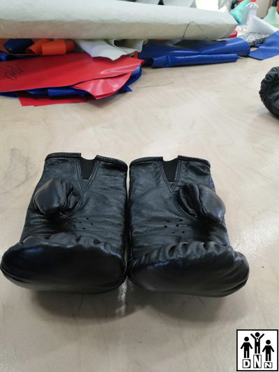 Перчатки снарядные, натуральная кожа DNN