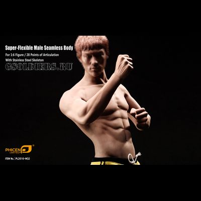 Супер-подвижное бесшовное мужское тело PL2016-M32 1/6 Super flexible Male Seamless Body - TBleague