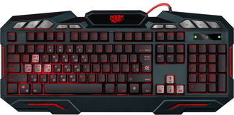 Клавиатура с подсветкой игровая Defender GK-100DL RU Doom Keeper