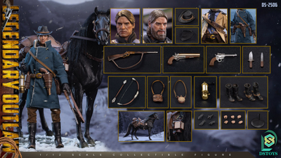 ПРЕДЗАКАЗ - Артур Морган, делюкс версия (Red Dead Redemption 2, RDR2) - Коллекционная фигурка 1/12 SCALE Red Dead Redemption Dual Head Sculpt Deluxe Edition (DS-2506) - DSTOYS ?ЦЕНА: 16500 РУБ.?