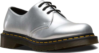 Dr.Martens 1461 Metallic Chrome Paint Silver