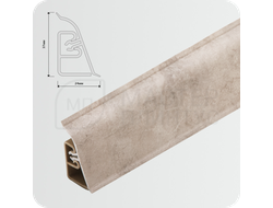 Пластиковый Плинтус для столешницы CEZAR BL44 - неаполь