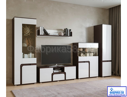 Гостиная "Марсель Вариант 2" МДФ (выбор цвета) мм
