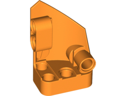 Technic, Panel Fairing # 1 Small Smooth Short, Side A, Orange (87080 / 4655339 / 6132960 / 6303434 / 6370445)