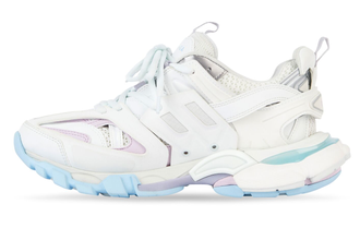 Balenciaga Track In White Pastel