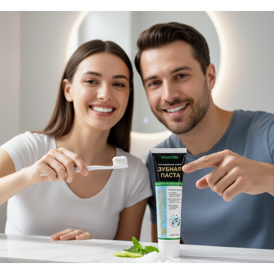 Зубная Паста "Виватон" с Карловарской Солью (100 мл)
