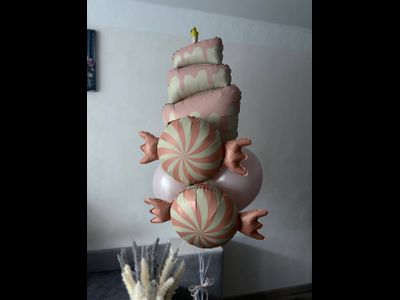 Фонтан из шаров сладкий