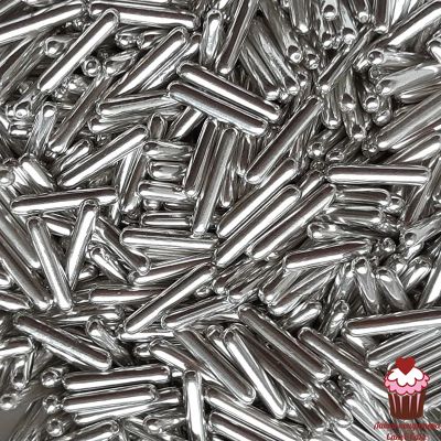 Посыпка Серебряные палочки, 50 г