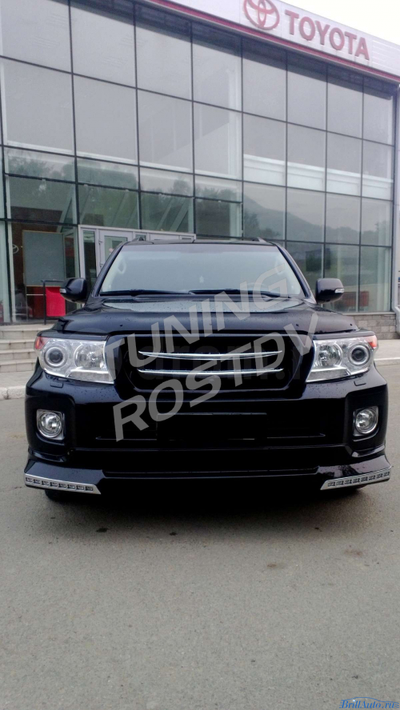 Обвес Urban Sport LED Toyota Land Cruiser 200 2012-2015 с подсветкой