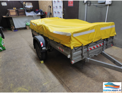 Тент на прицеп МСЗА 245-123 (на дуги)