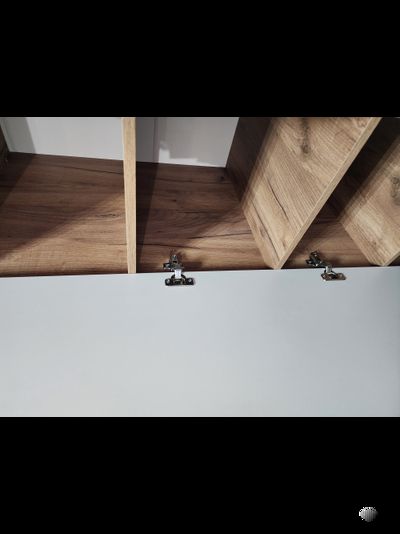 Ева шкаф 3-х створчатый Крафт табачный/Кашемир