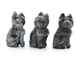 Кошка из лабрадора &quot;Ларвикит&quot; 21*16*36мм