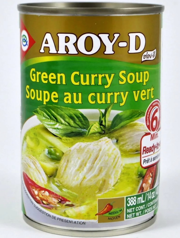 Готовый ГРИН КАРРИ (Green Curry Soup) Aroy-D 400 г