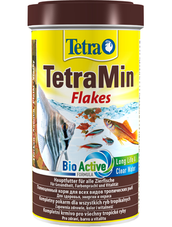 Корм для рыб в виде хлопьев Tetra Min 250 мл