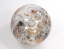 Шар Агат, Кварц, Халцедон, Бразилия (55 мм, 256 г) №29962