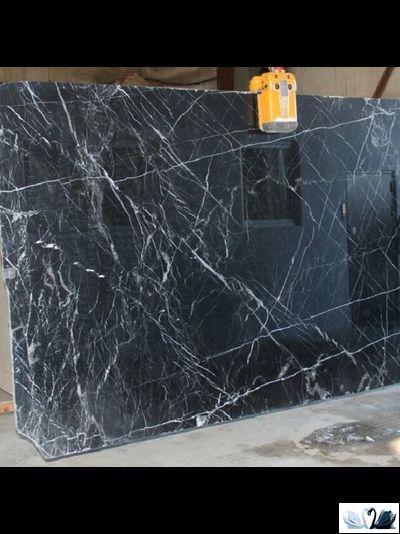 Керамогранит Creto Pietra Nero 80 х 160 см черный