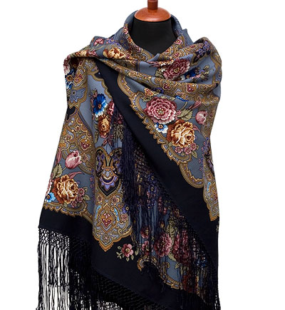 Павловопосадский платок Радоница 920-14