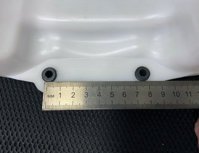 Топливный бак триммера 43-52 см3 четыре отверстия