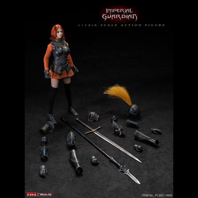 Имперская стражница в синей броне - Коллекционная ФИГУРКА 1/12 Blue Imperial Guardian (PL2021-180D) - TBLeague