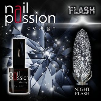 Nail Passion светоотражающий гель-лак 2314 night flash