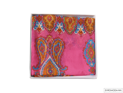 Красивый модный женский брендовый платок с рисунком