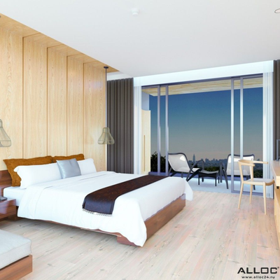 Декор ламината Alloc Grand Avenue Сансет Бульвар 5201 в интерьере