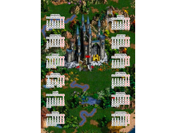 Календарь настенный Герои меча и магии, Heroes of Might and Magic №8