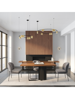 Подвесной светильник ORBIT DK4065-BK+SG