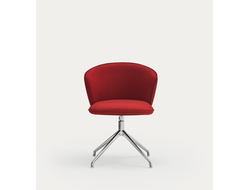 Поворотный стул Add хром/красный купить в Севастополе