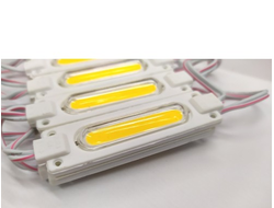 Светодиодный модуль COB LED2W корот, DC24v IP65, 65х18 мм (белый)