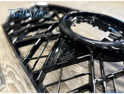 Решетка радиатора Toyota Land Cruiser 200 2015-2021 TRD хром