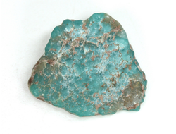 Бирюза, необработанный, дикий образец, США, Аризона (23*20*5,5 мм, 2,7 г) №37585