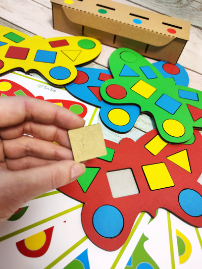 Сортер-мозаика "Бабочки"