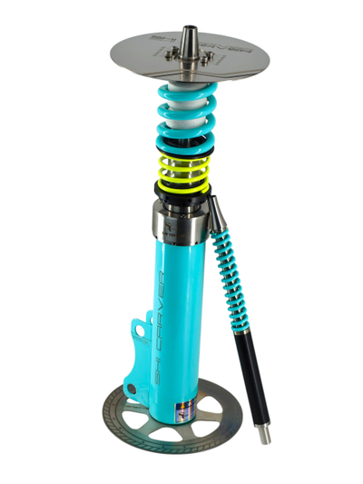 STATIC FINAL: TIFFANY | NEON LIME with TIFFANY METAL BASE