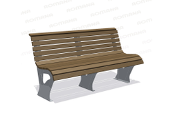 Скамья парковая Romana 302.29.00